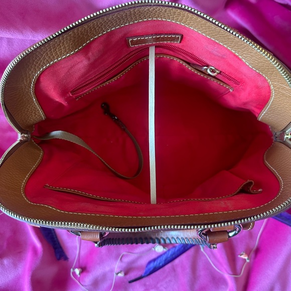 Dooney & Bourke Pebble Leather Aubrey satchel - Picture 9 of 13